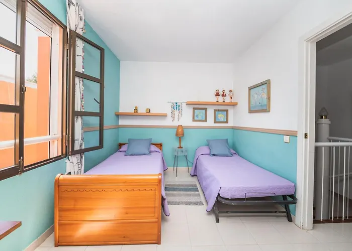 펜션 La Casa De Montse Playa De La Tejita 엘메다노