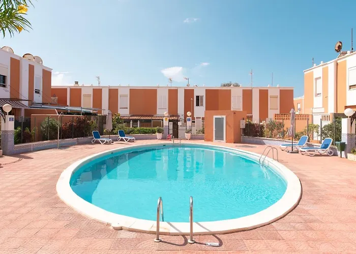 펜션 La Casa De Montse Playa De La Tejita 엘메다노